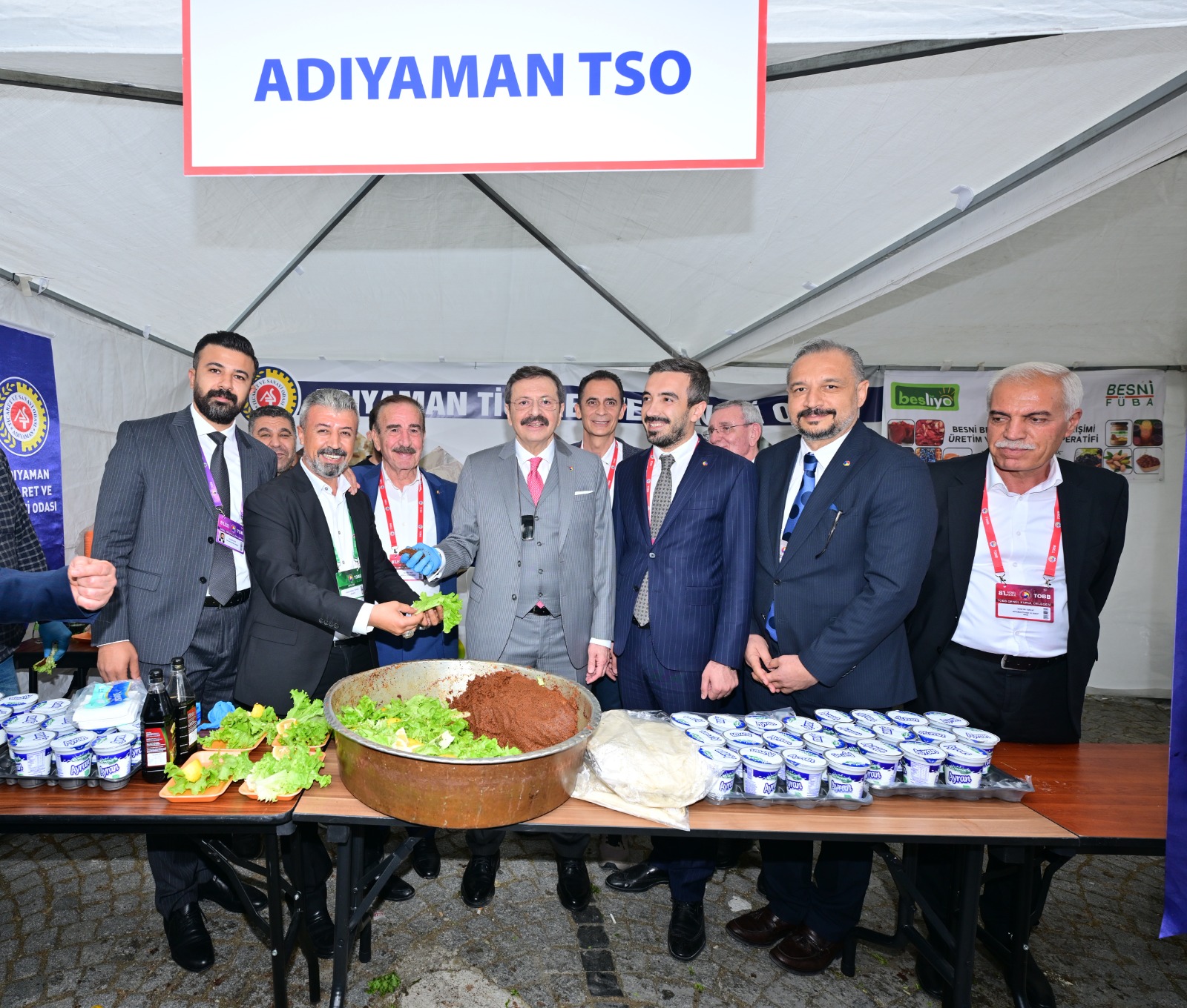 ATSO, TOBB’un 81. Genel Kurulunda Adıyaman Çiğköftesini Tanıttı