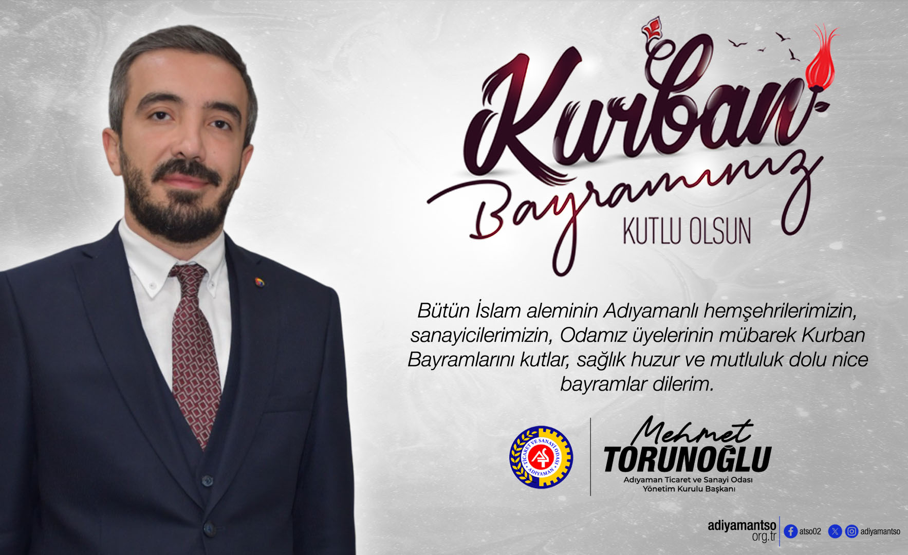 Başkan Torunoğlu, Kurban Bayramını Kutladı