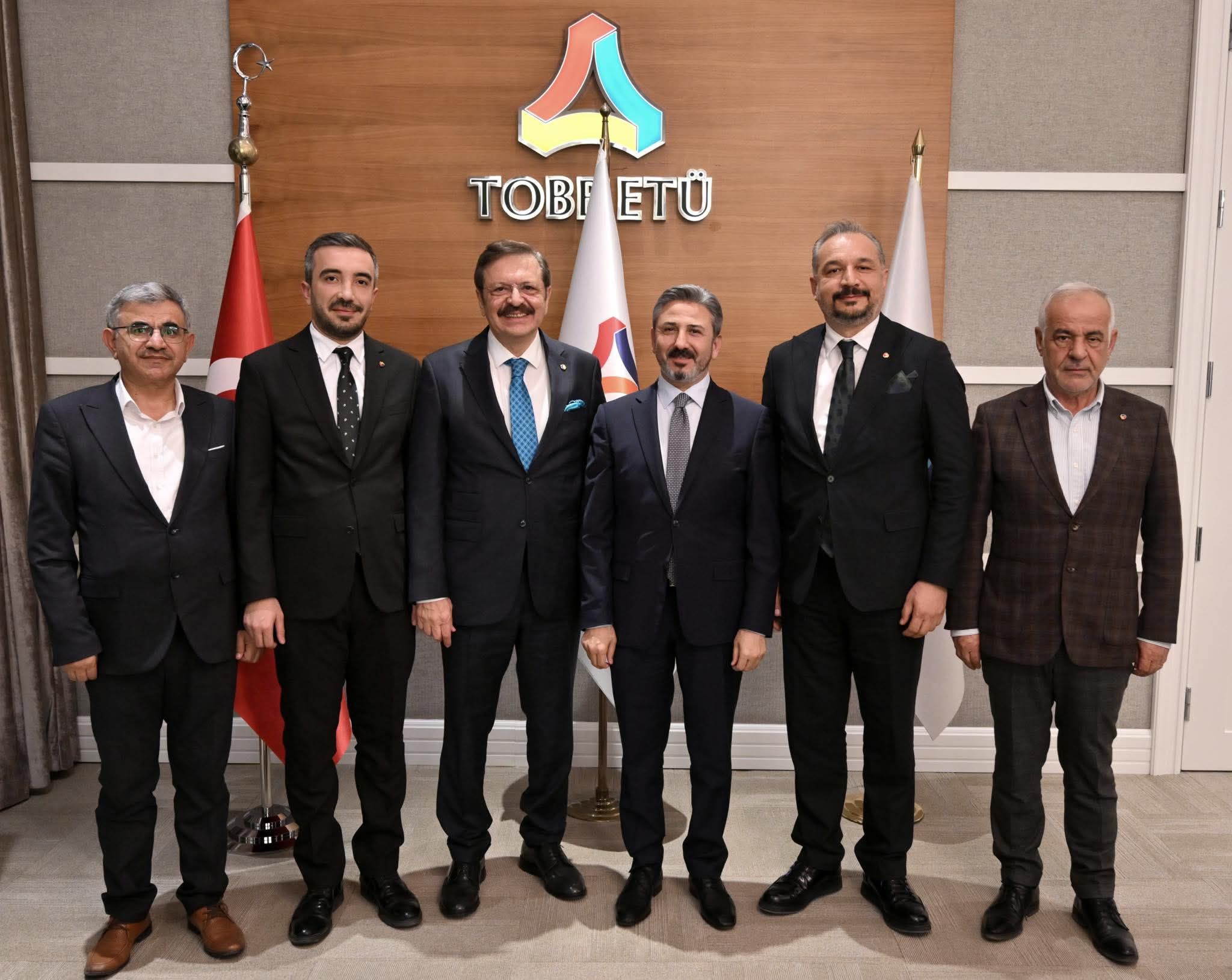 ATSO Heyetinden TOBB Başkanı Hisarcıklıoğlu’na Ziyaret