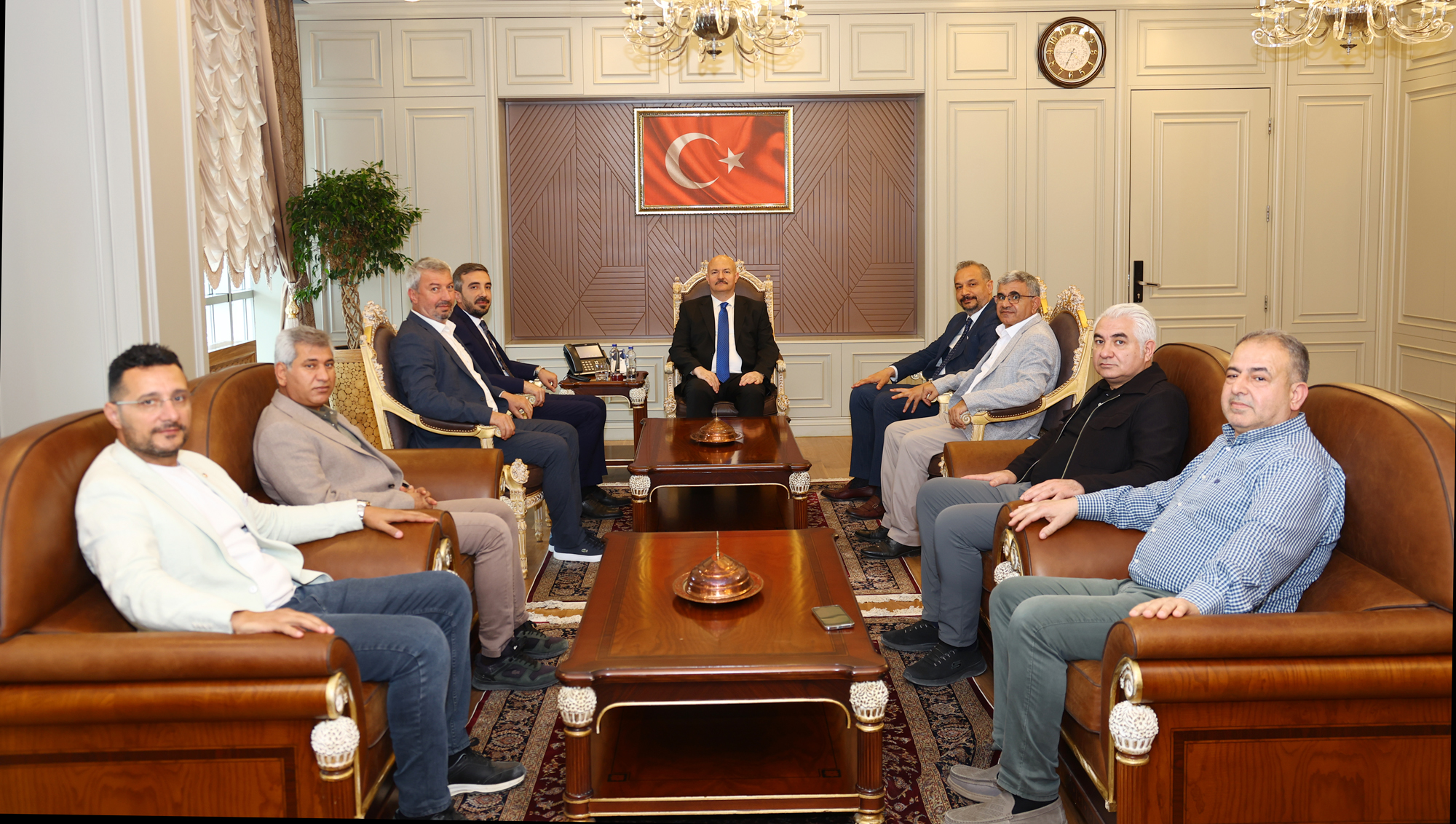 ATSO’dan Vali Abdullah Küçük’e ‘Hayırlı Olsun’ Ziyareti