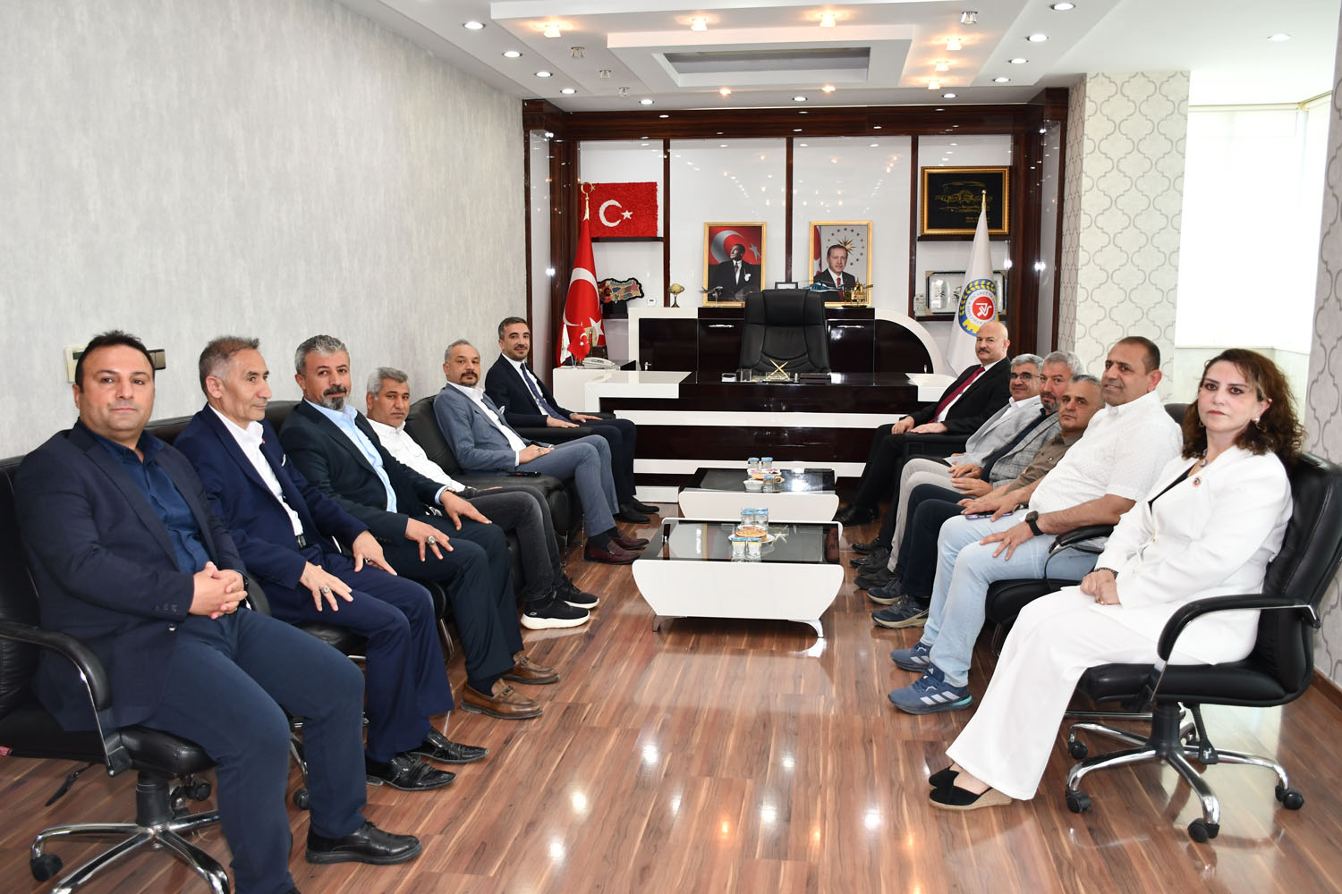 Vali Abdullah Küçük ATSO’yu Ziyaret Etti