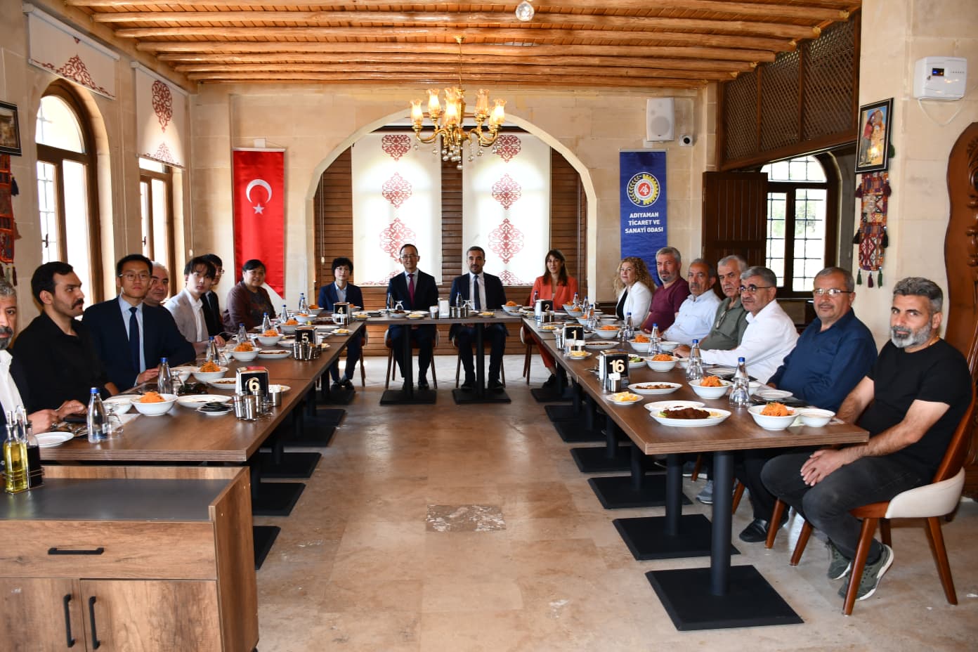 Büyükelçi Jiang Xuebin, ATSO Üyeleriyle Bir Araya Geldi