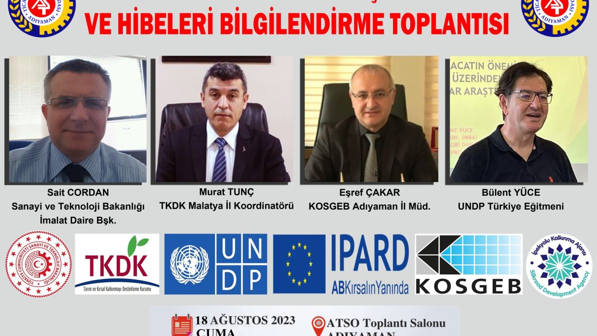 DEVLET DESTEKLERİ TEŞVİKLERİ VE HİBELERİ BİLGİLENDİRME TOPLANTISI